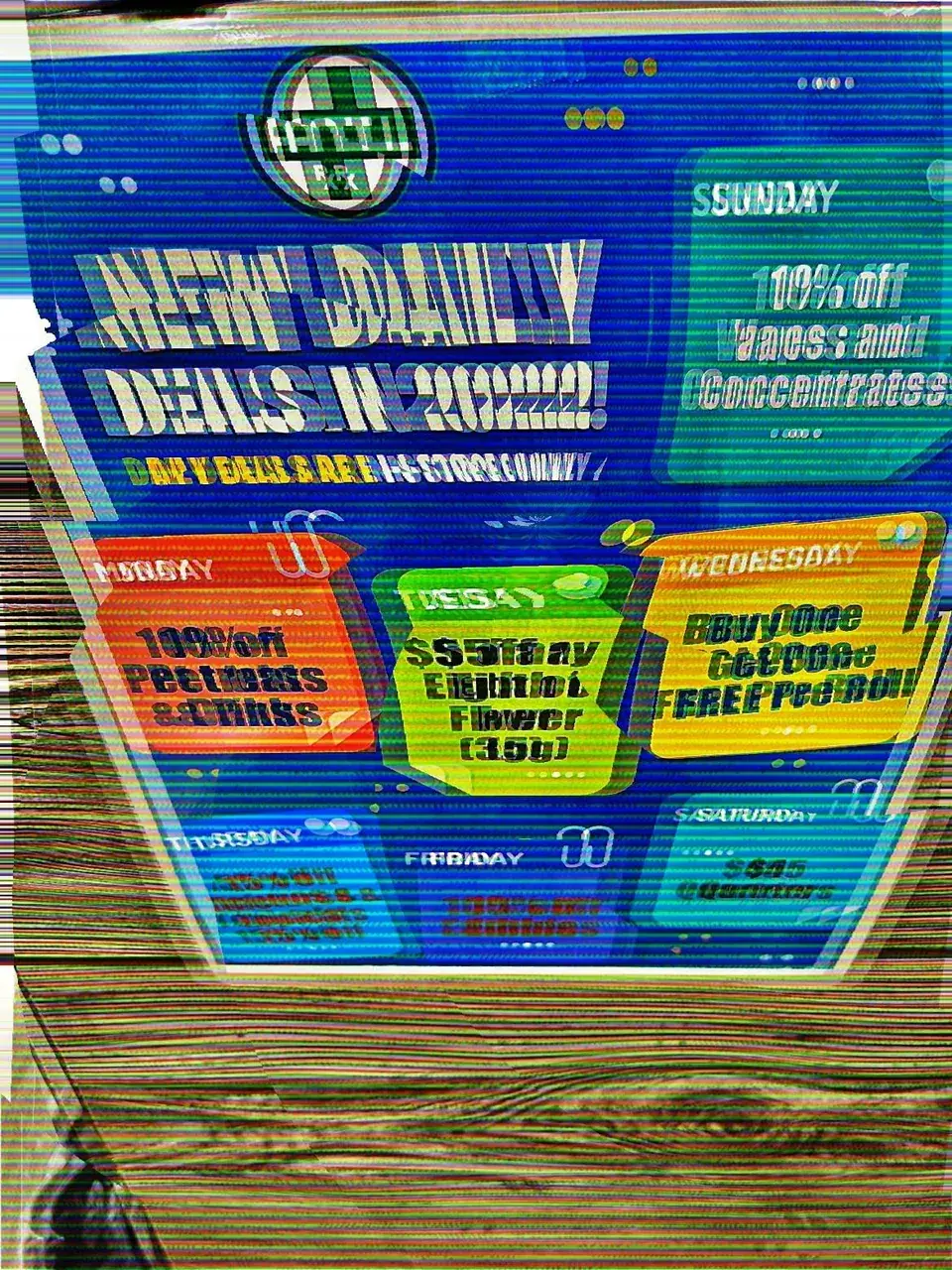 Shopping for Delta 8(Attempt at making Dissociative visuals)