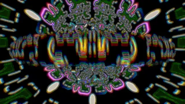 Falling into the DMT Hyperspace