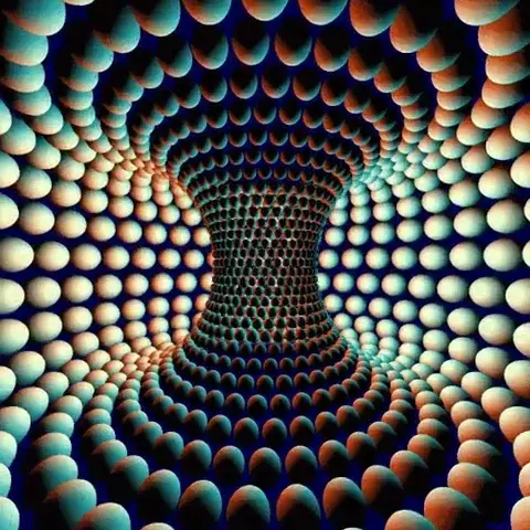 Psychedelic Closed-Eye Visuals