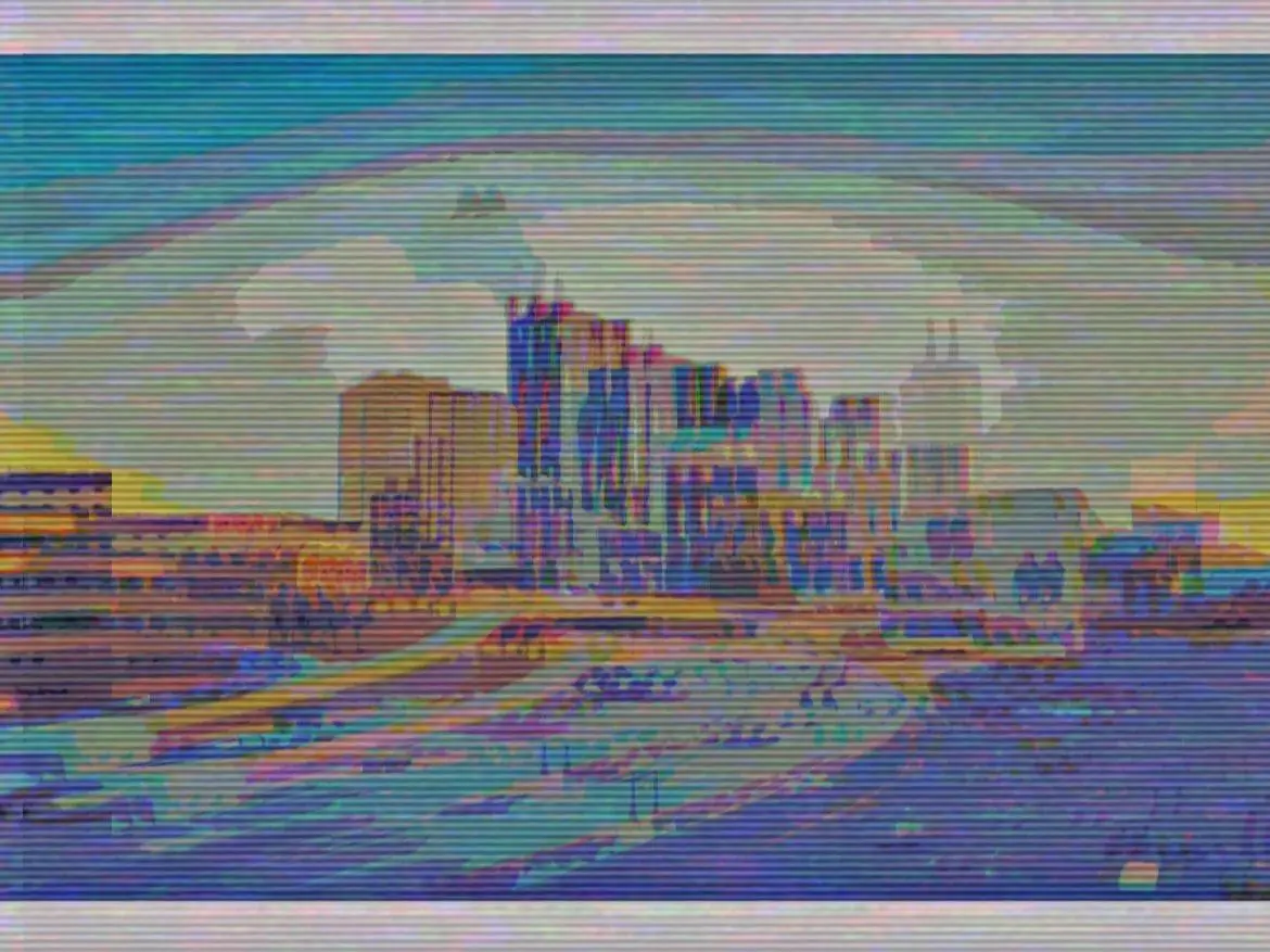 Sunset in Atlanta (another attempt at Disso visuals)