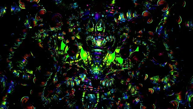 Neon Mechanical Entity