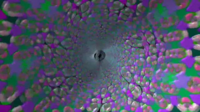 DMT/Psilocybin fractal love tunnel.