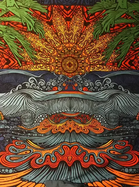 Breathing life into my wall tapestry.