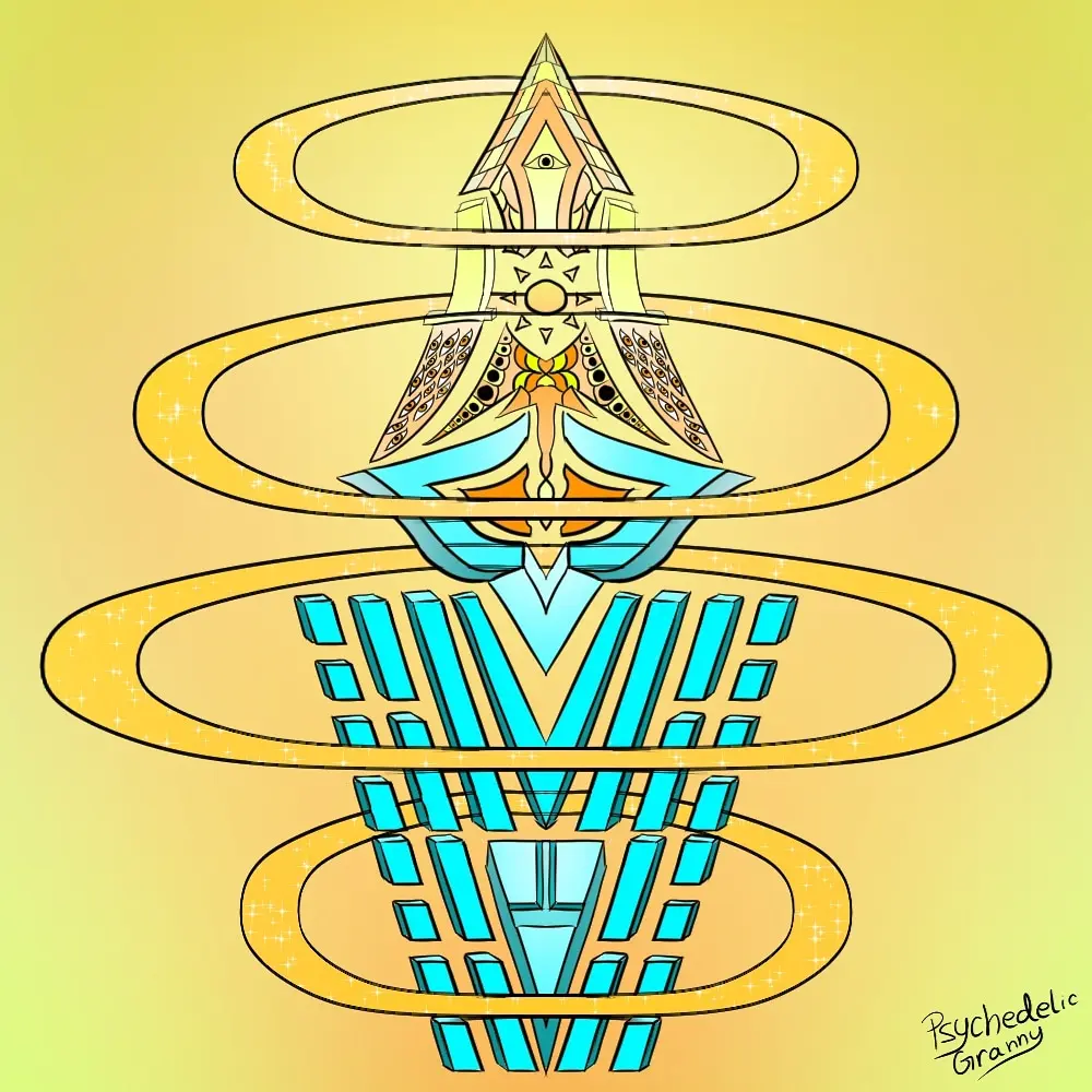 New piece i just finished "ENTITY 2"