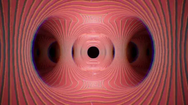 Hyperspace - A continuous field of hyperboloids