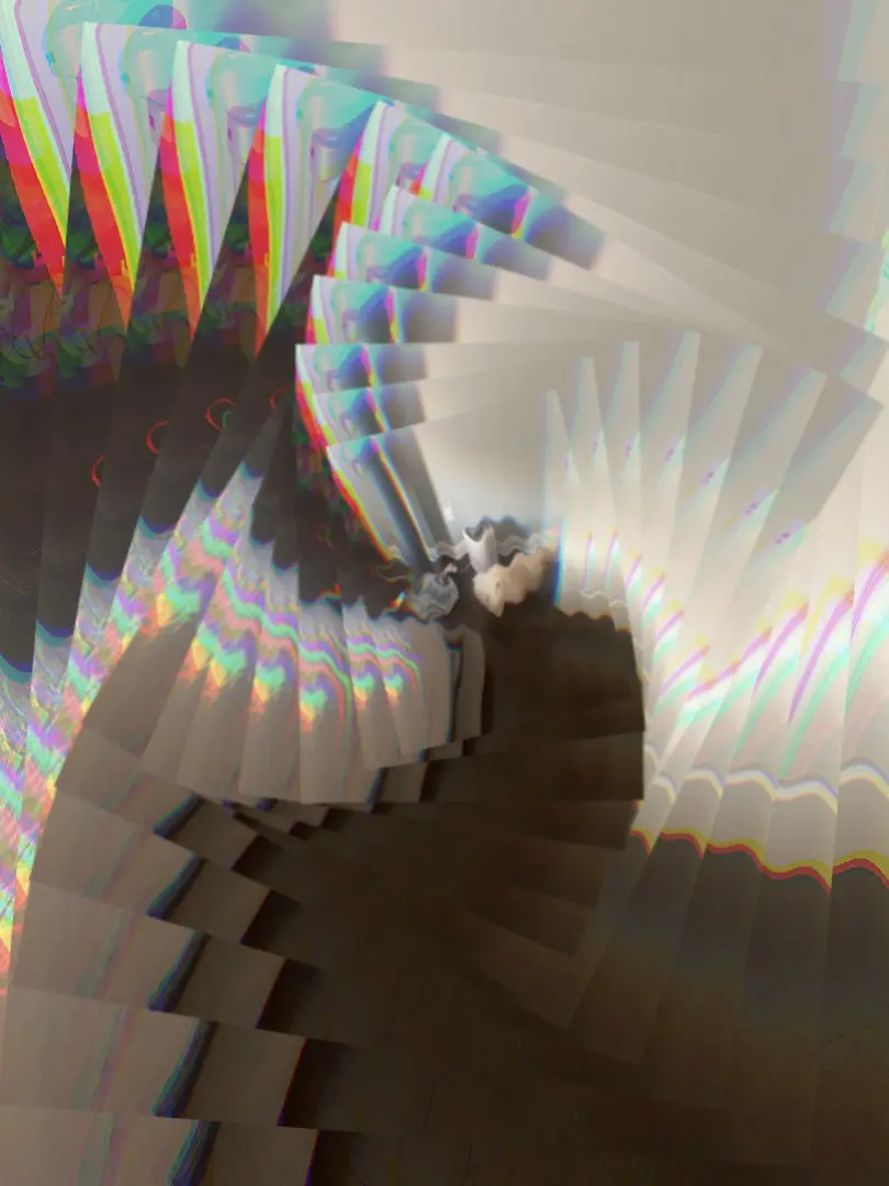 My best attempt at right after 2 massive rips of an unknown black market dab pen while peaking off 1 tab of unknown dose LSD