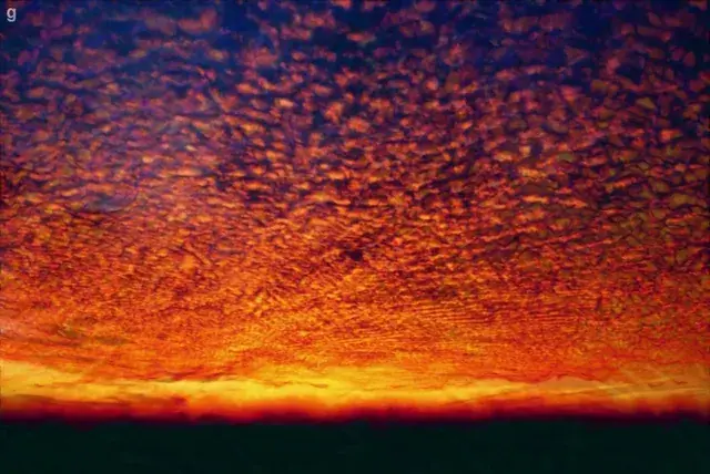 I wanted to make my own sunset replication
