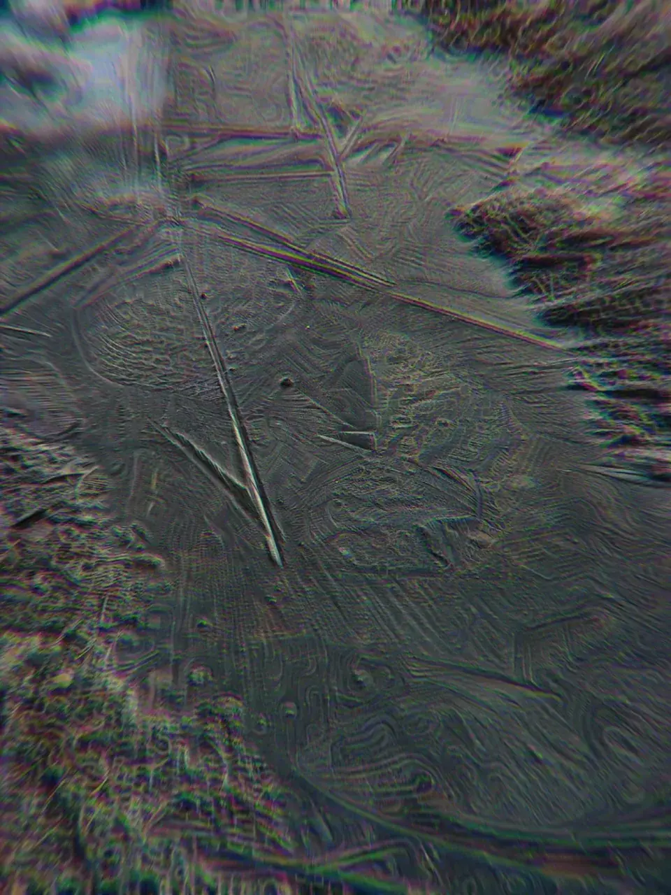 Staring at patterns on ice on 2C-B