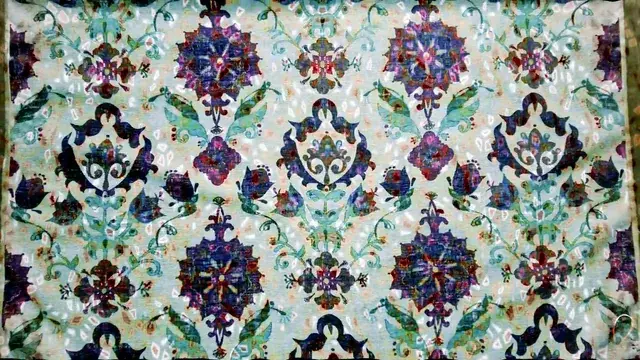 Environmental patterning on rug ( LSD )