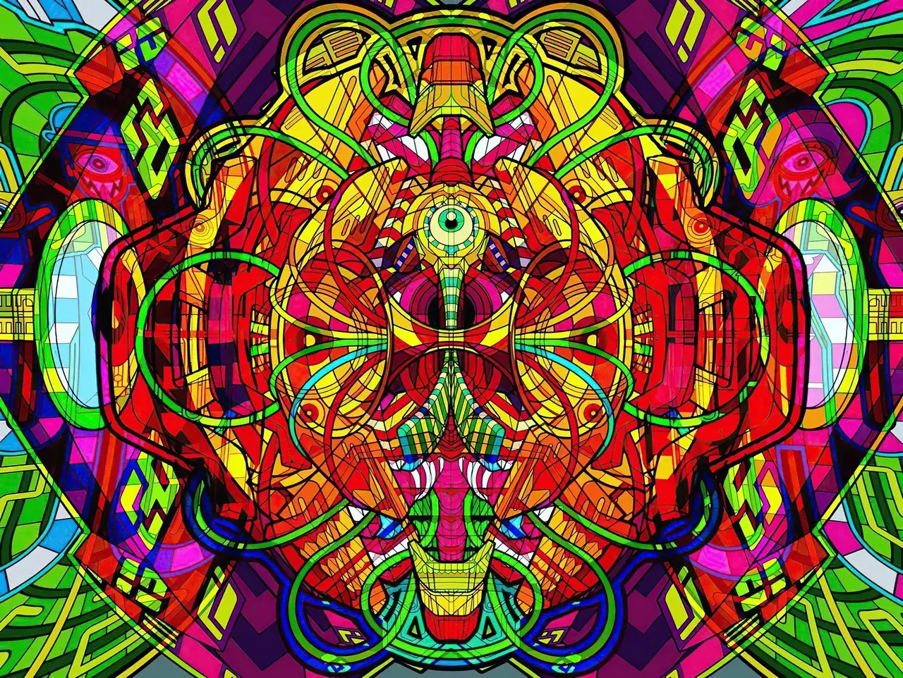 Mechanical Insect Mandala