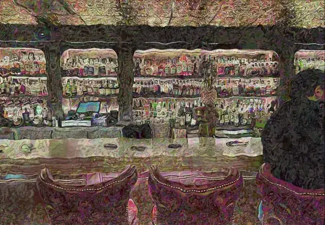 Trippin in a bar