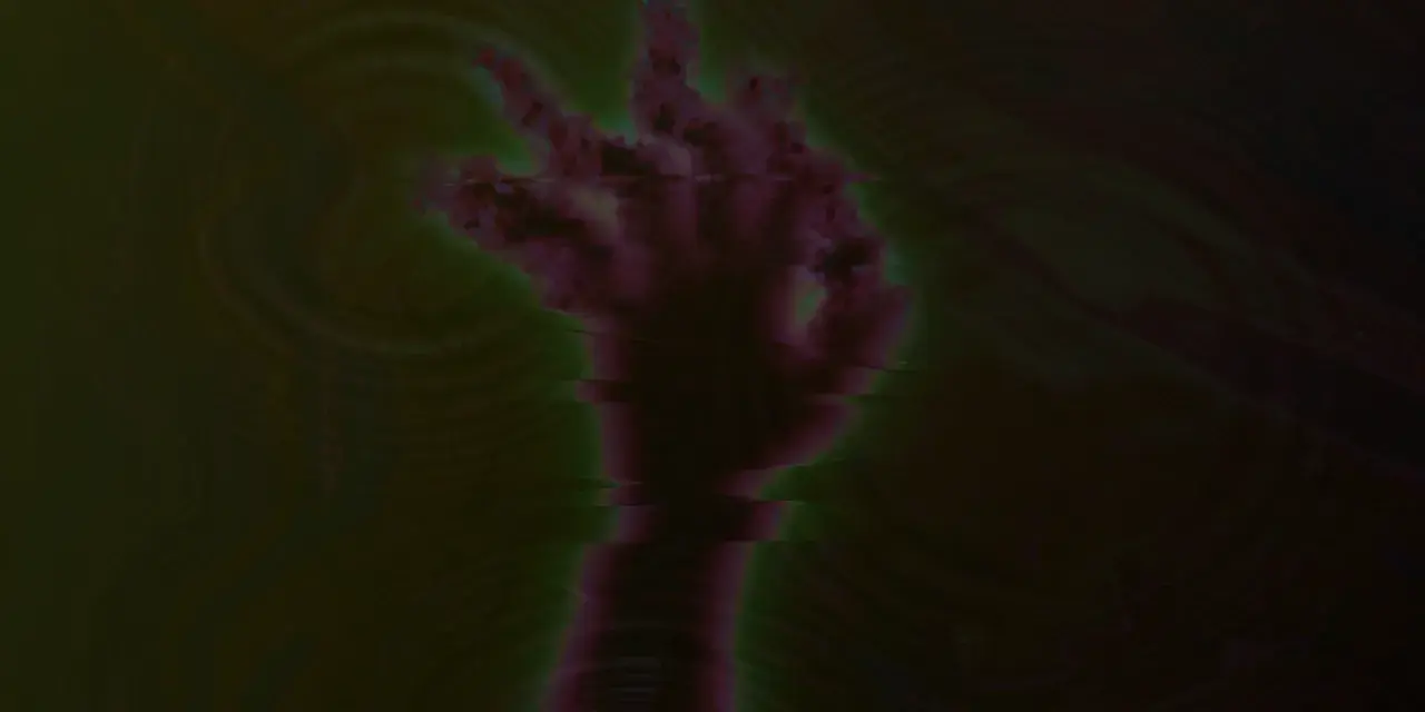 My fingers moved in segments, with ink leaking from their tips... 450µg of LSD in a room with just the merest bit of light.