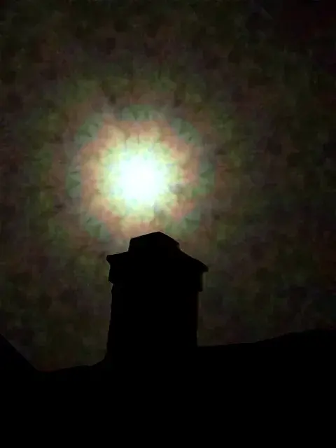 200μg LSD at night