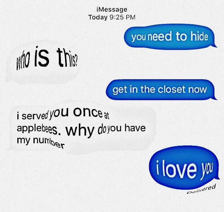 Texting on Acid