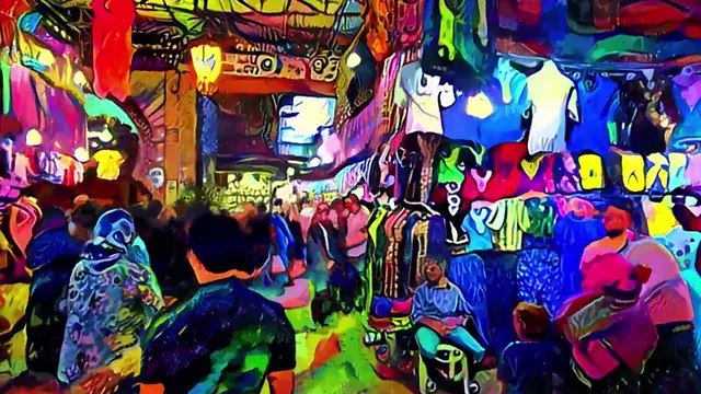 Marakech dream style with EbSynth