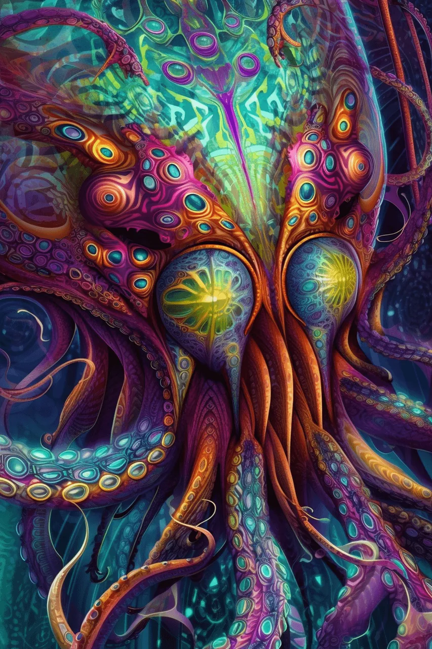 Hypserspace Denizens - my attempts at using MidjourneyV5 to replicate DMT entities
