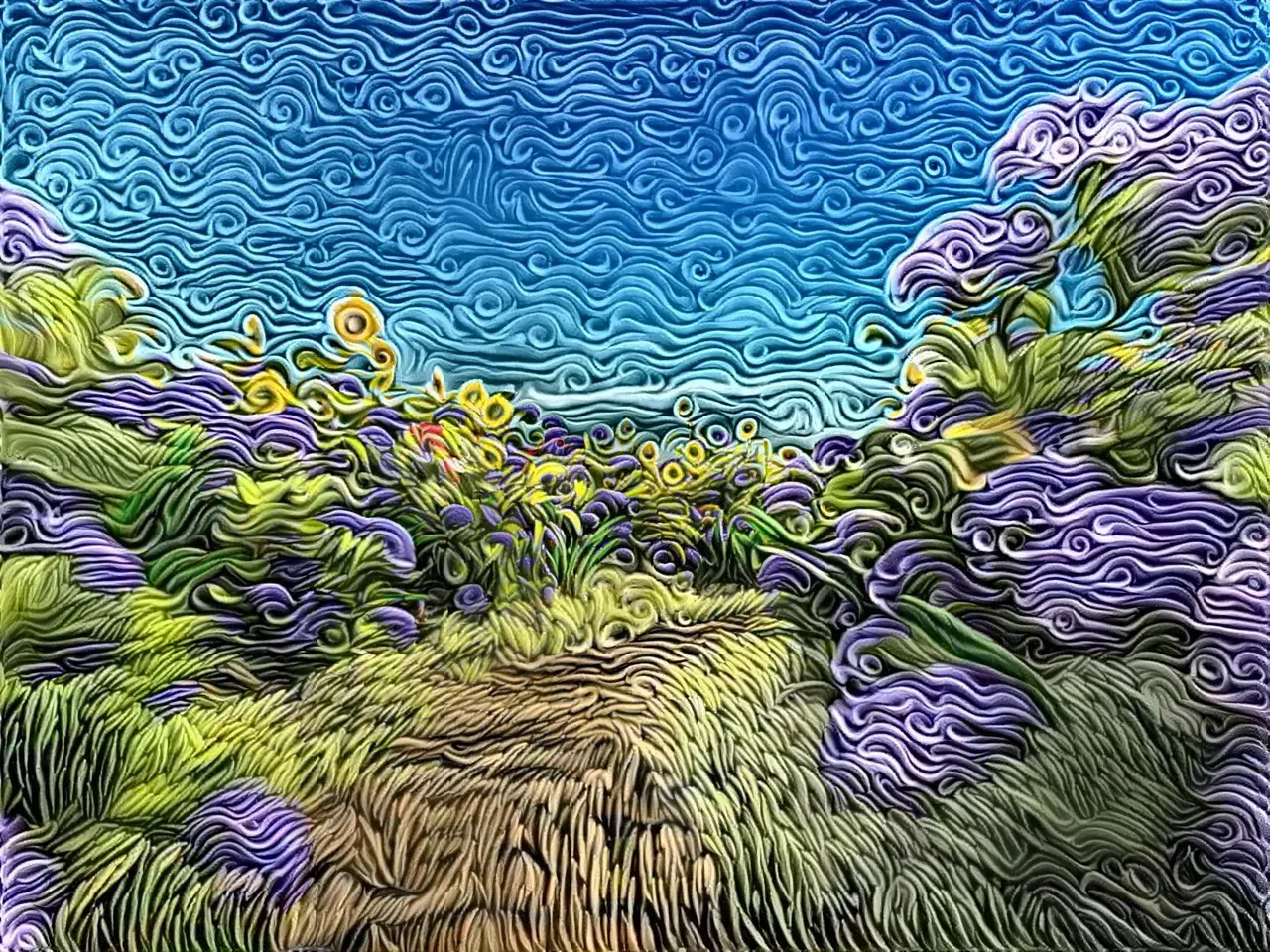 Artistic interpretation of psilocybin and LSD