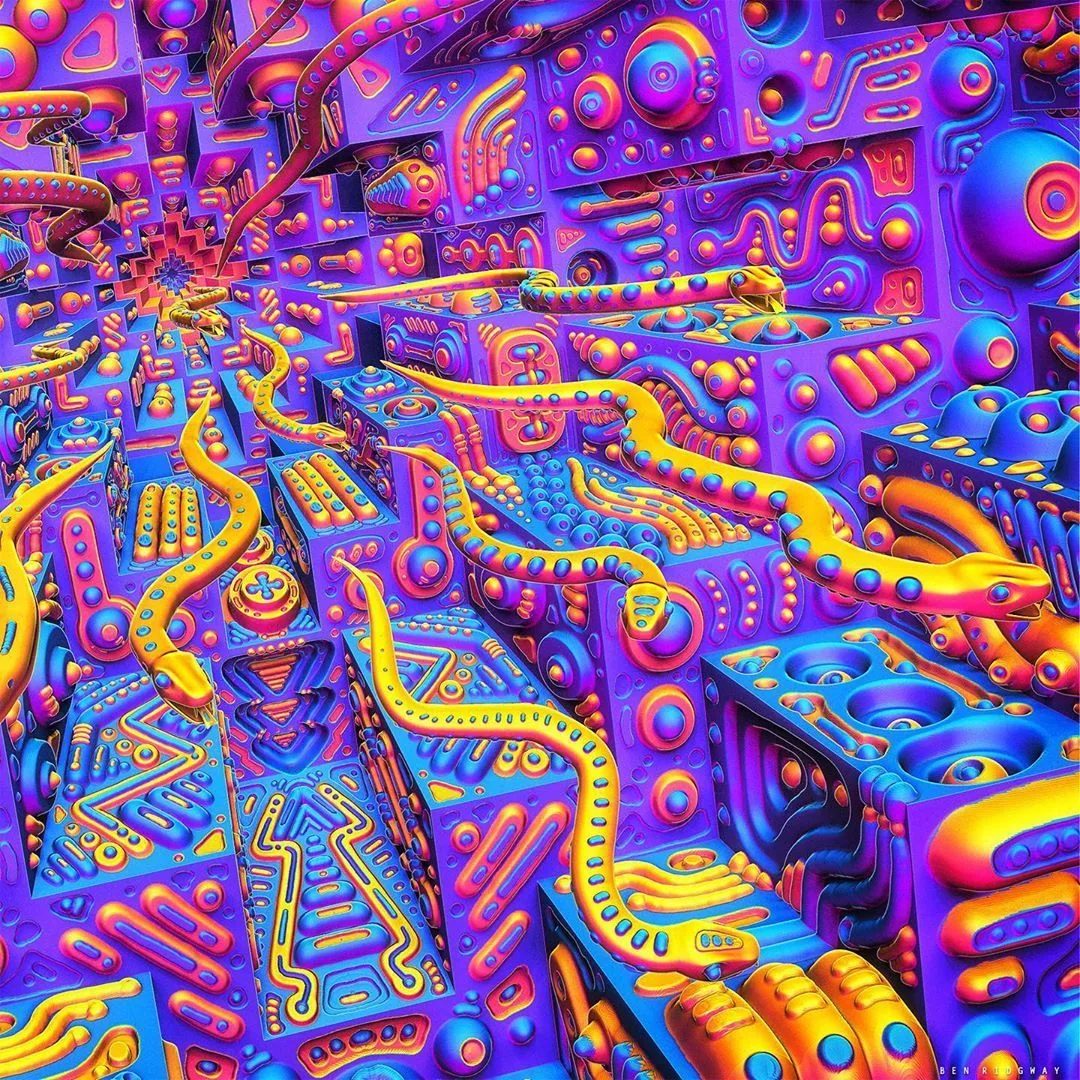 Multicoloured