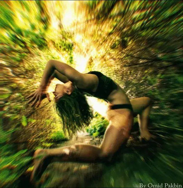 I tried to recreate the visual effects of the Psychedelic Experience on LSD