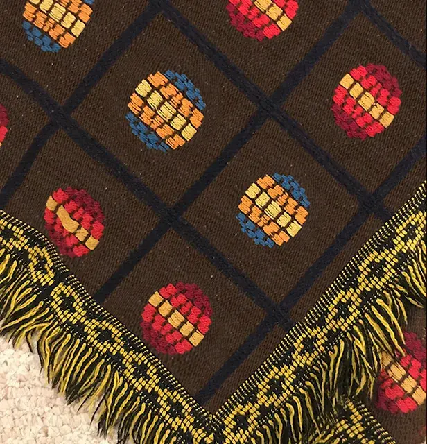 Funky peruvian blanket