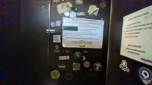 Got stuck in the Mo:Dem Festival toilet for longer than expected, on psychedelics