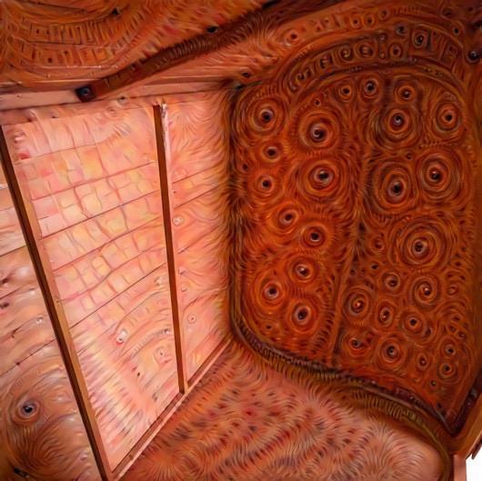 The first time I took LSD was a few weeks back, between 400-500ug in a friends shed, this is almost exactly what I saw