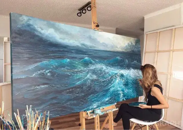 A very GIFted artist -- x-post from /r/cinemagraphs