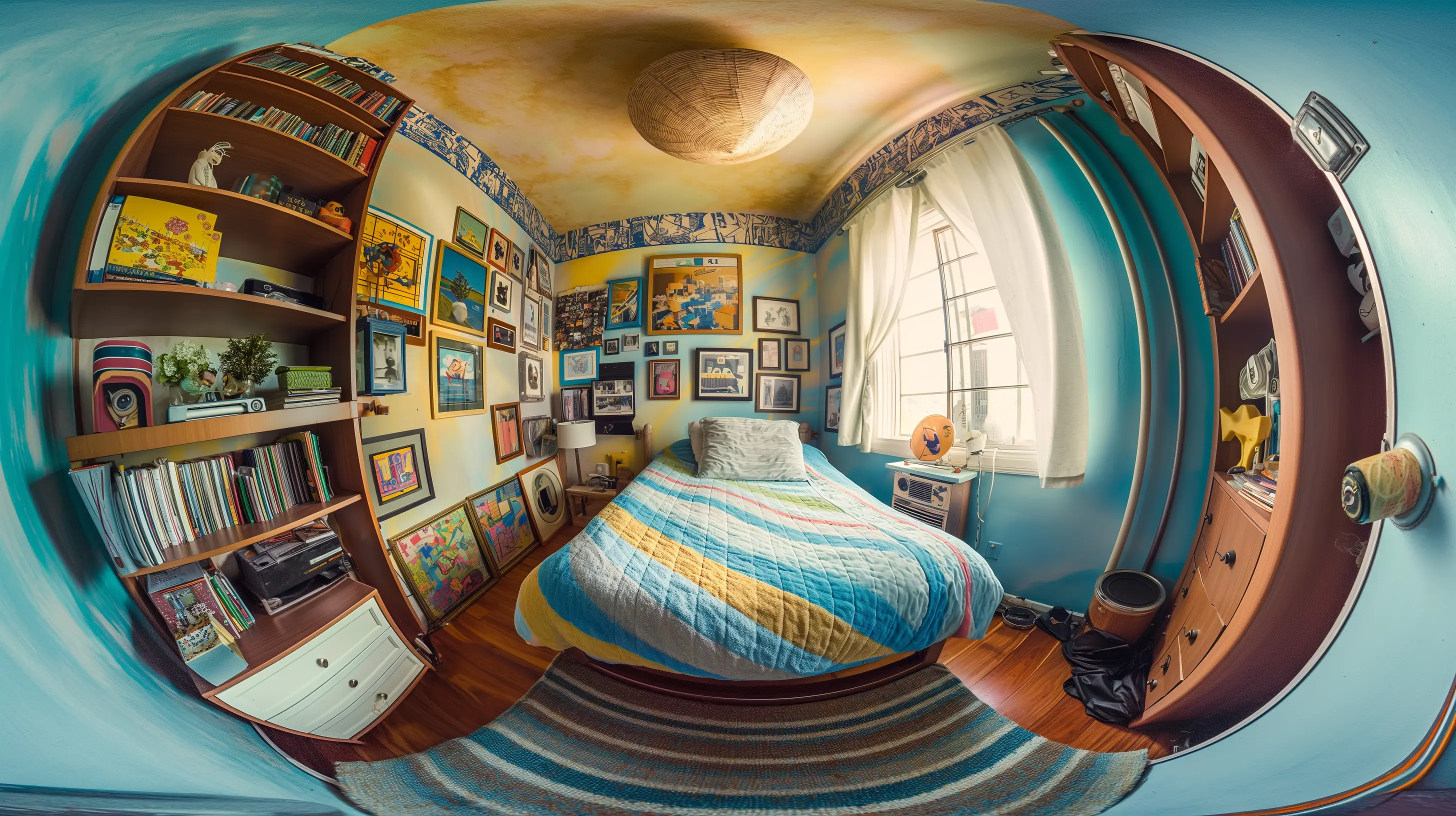 fish eye lense
