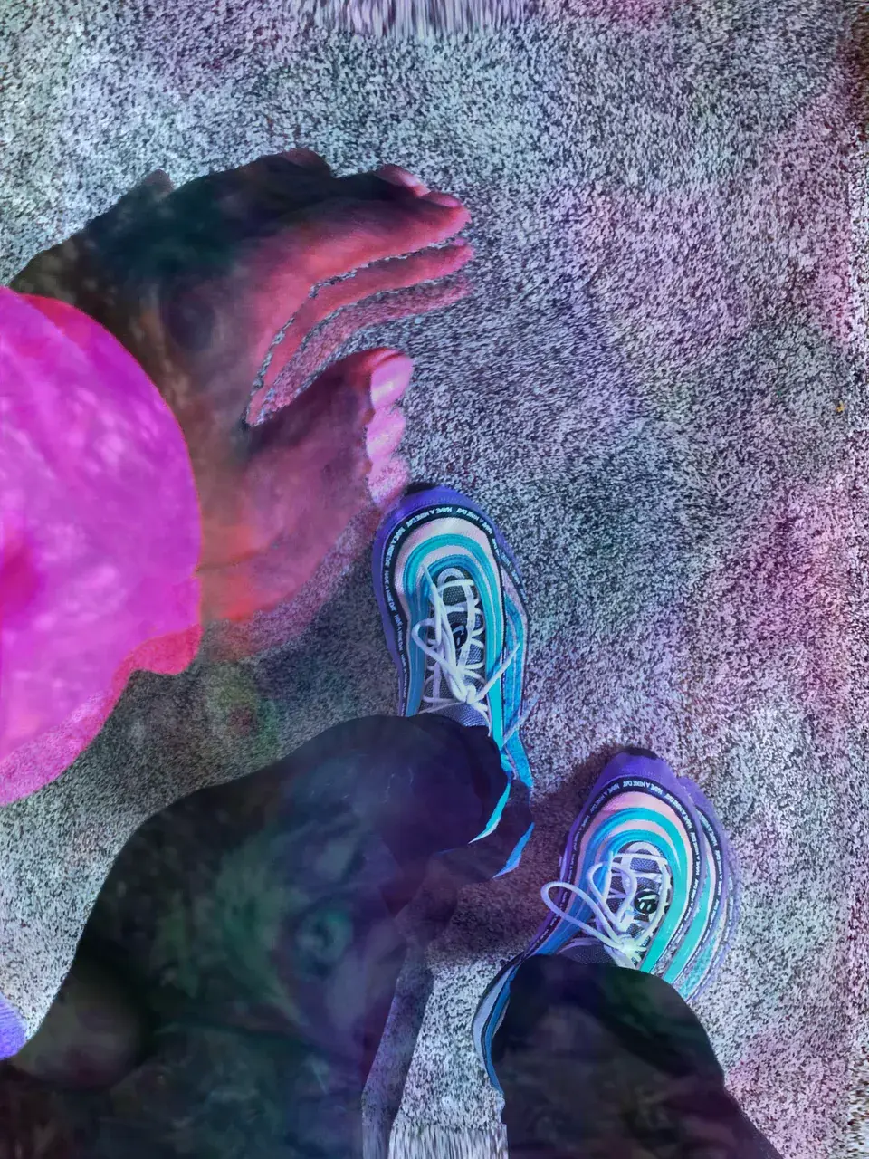 What 4.3 grams of shrooms looked like from my eyes.