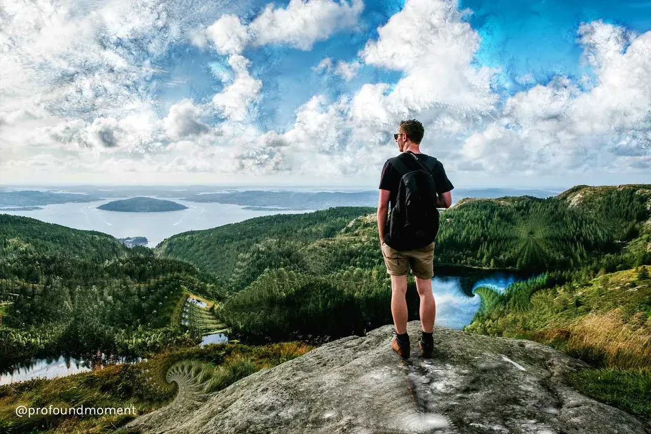 200ug Acid trip in the mountains! [View in fullscreen HD!]