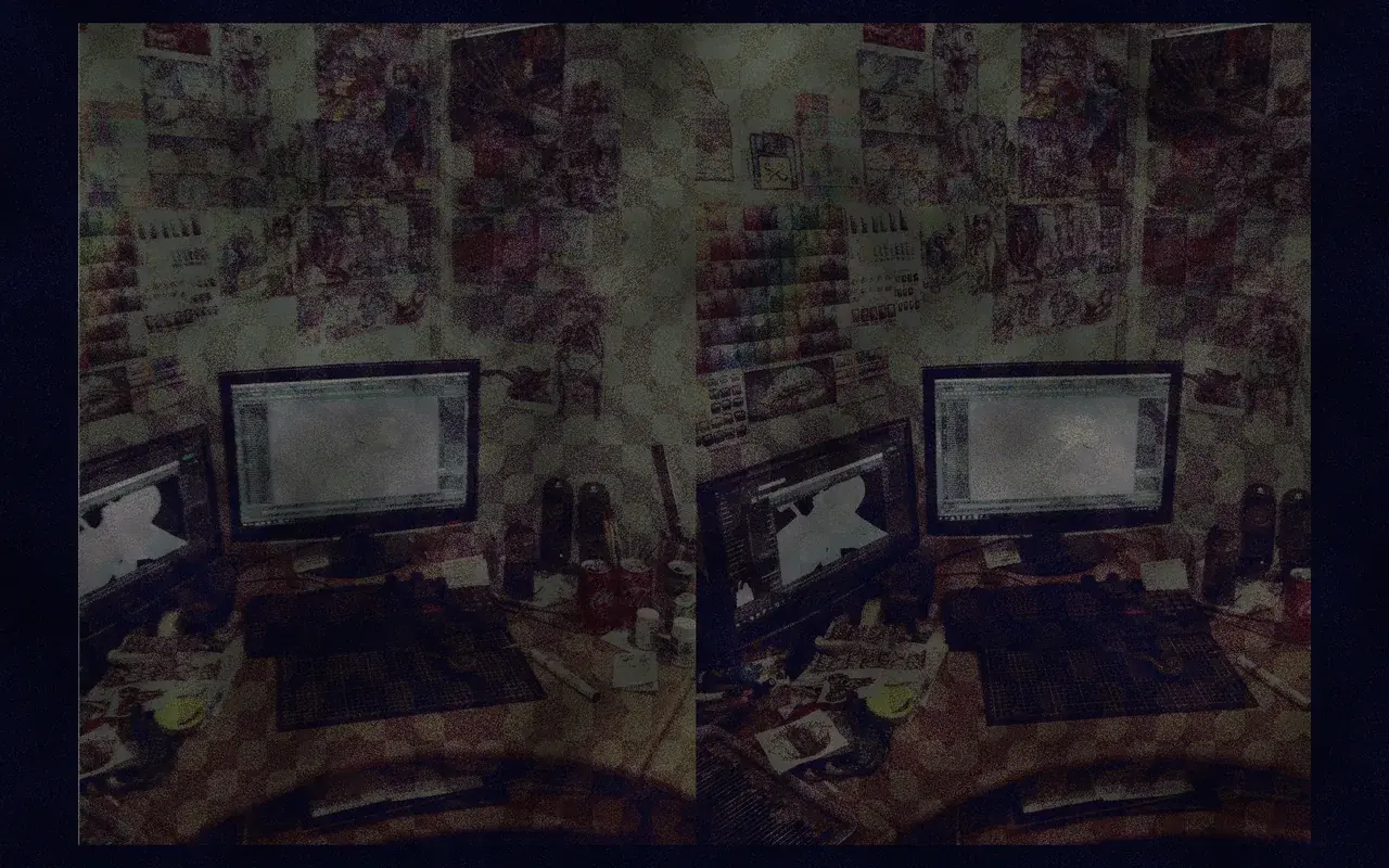 stereoscopic replication of dph