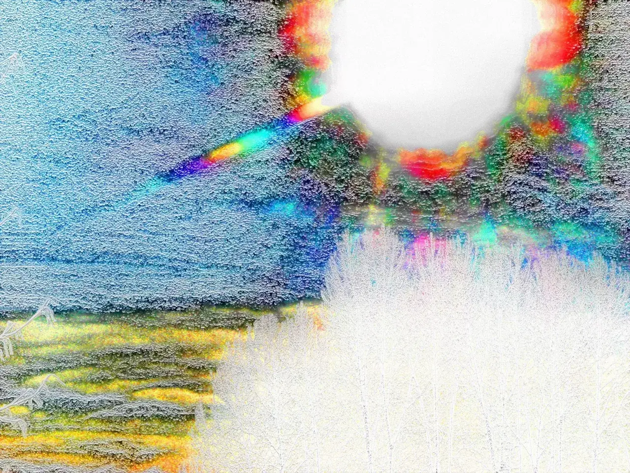 My photography is inspired largely by the experience of synesthesia being in nature, a phenomenon that happens notably with psychedelics