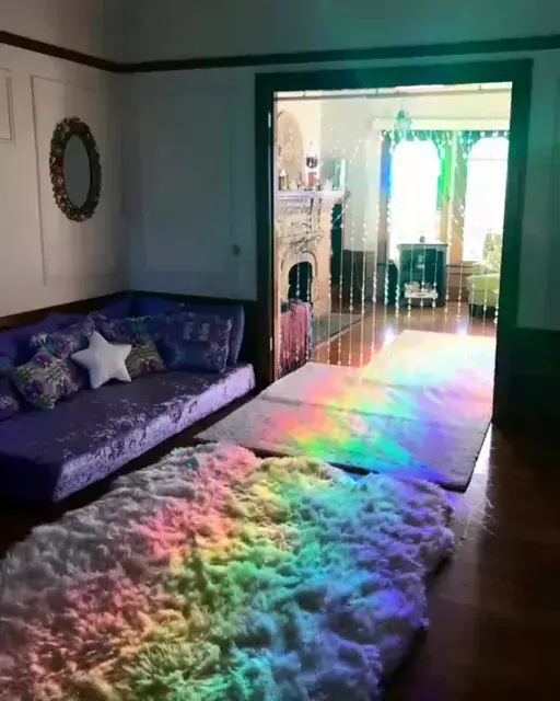 Rainbow cloud