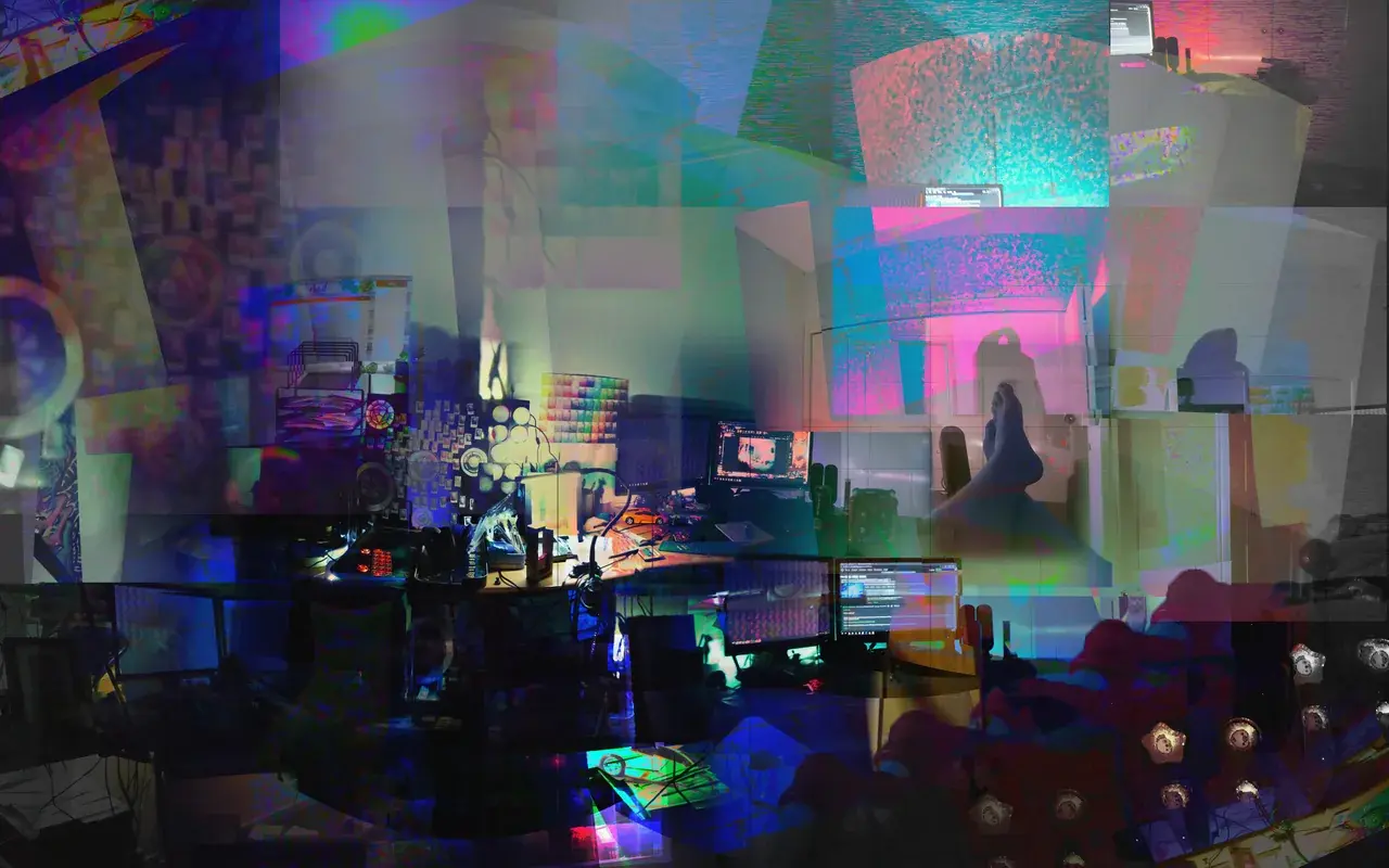 I was told this glitch art replication I made of dissociation/dxm belonged here