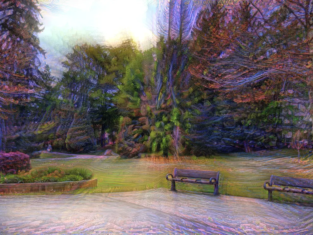 A day at the park (~200-300ug LSD)