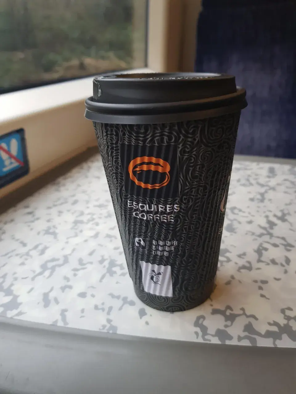 Just picked up a coffee and thought the text on the cup looks like when you're trying to read on 200ug+