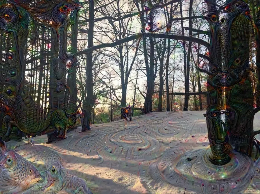 deepdreamgenerator.com uses pattern recognition to replicate dream states for any image that you upload