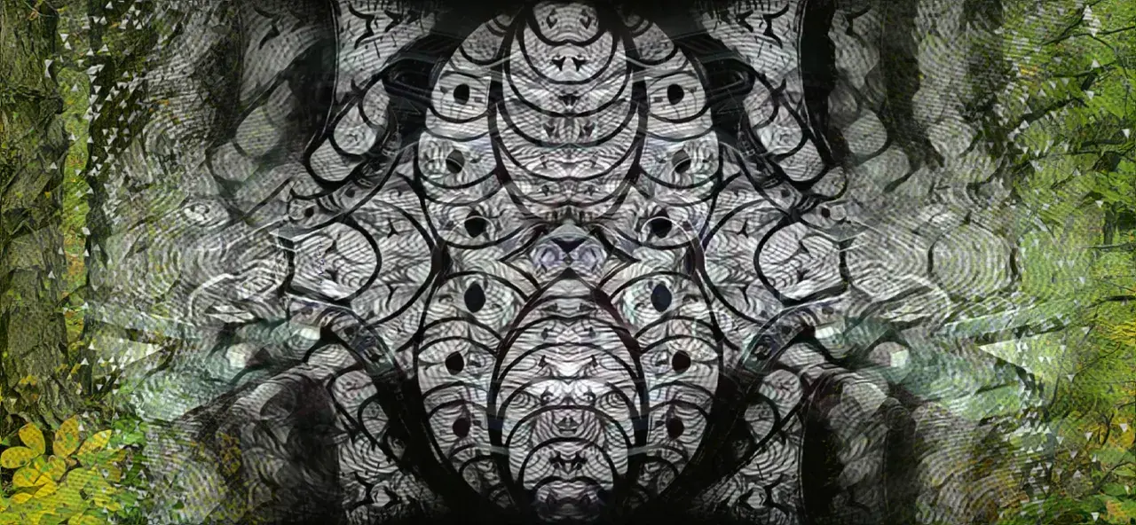 [OC] Psilocybin + LSD + Metocin + 5 MeO MiPT. Explanation in comments