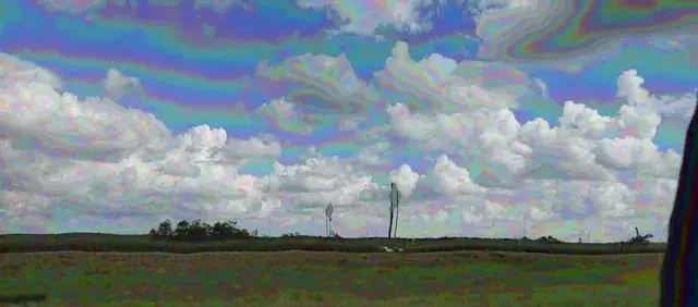 Driving through N Texas