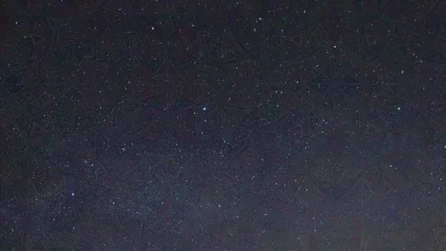 Staring at the stars by night (LSD+WEED).