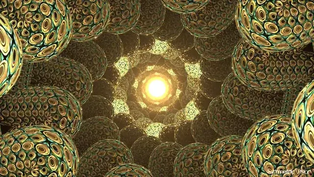 Brief Memory from Dead Mans Trip (DMT visuals experiment v6) [SEIZURE WARNING]