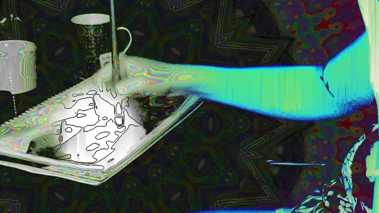 Watching art on 3 tabs of Lucy.