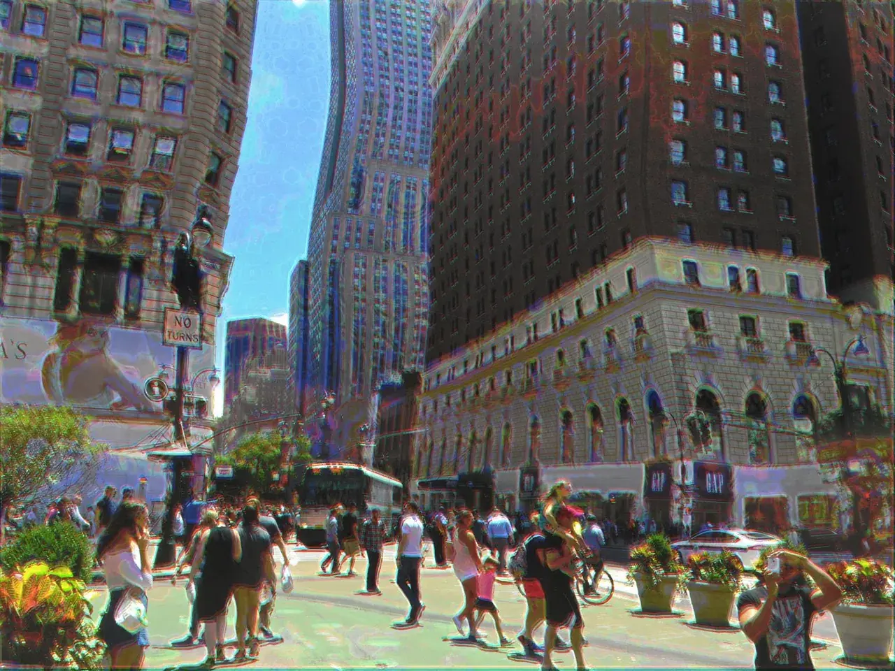 Large dose of acid in the city