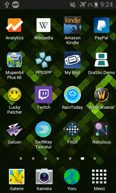 150ug - My Homescreen while Comedown Phase