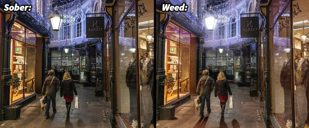 Subtle Visual Effects w/ Cannabis