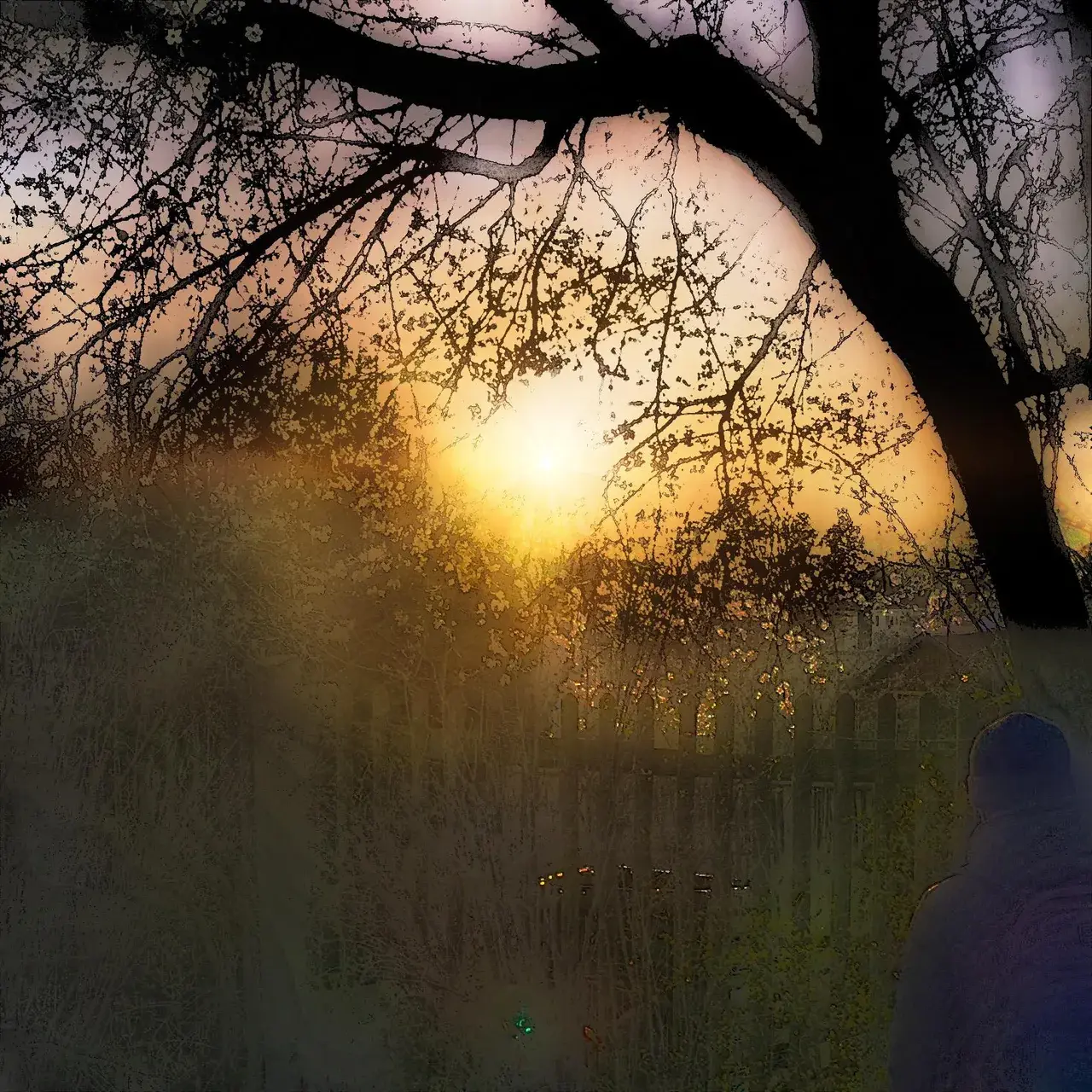 tail end: transition into the afterglow