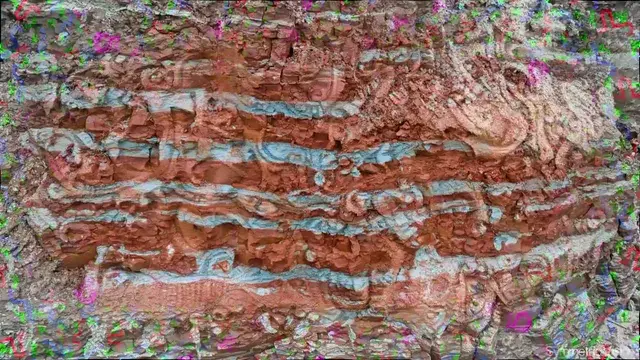Zoning out on this seaside clay formation on acid