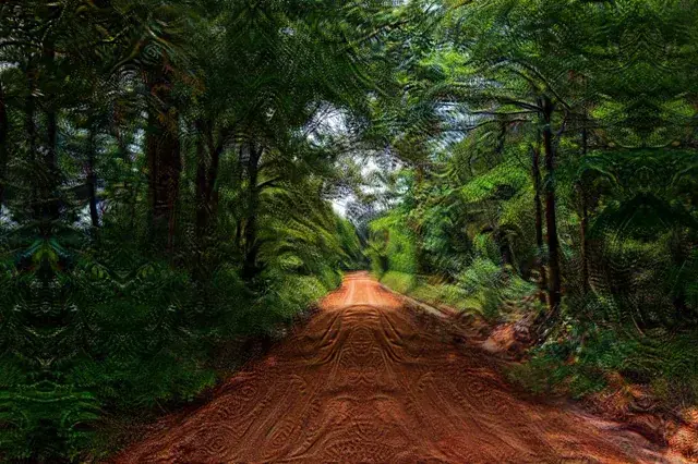 This forest path