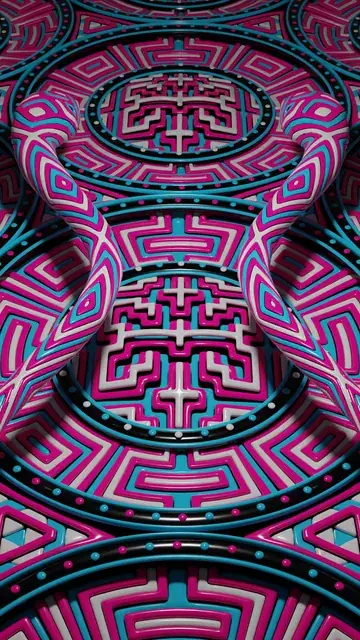 Expanding Circular Labyrinths