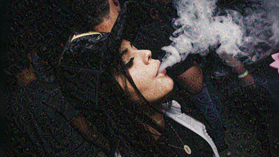 My best attempt at recreating morphing visuals. [xpost r/LSD]